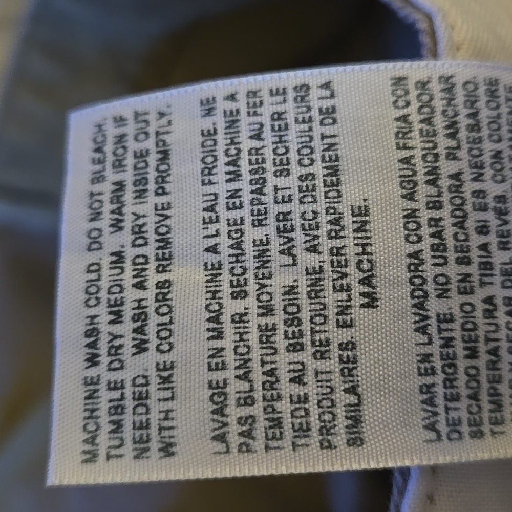 Dockers Classic Men's Khaki Pants Chinos Cotton Stretch Flat Front 42 X 30 EUC - Picture 6 of 6